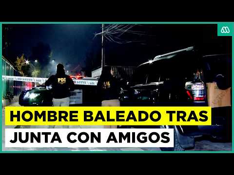 Hombre muere baleado al salir de su casa en San Joaquín: Investigan posible homicidio por encargo