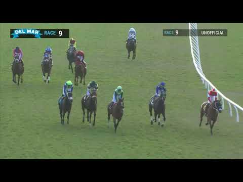 Iconic Sky wins race 9 at Del Mar 8/7/22
