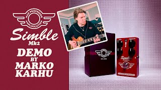 Video thumbnail for Simble overdrive Mk2 demo by Mad Professor Amplification