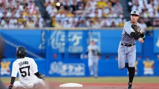 阪神守備が異次元すぎる…7回“鉄壁3連続美技”に球場騒然⚾🔥#阪神タイガース #プロ野球 #交流戦 #美技 #ファインプレー #中野拓夢 #熊谷敬宥 #高橋遥人 #野球ハイライト #ZOZOマリン