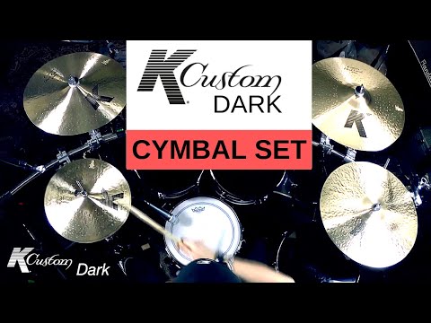 Zildjian K Custom Dark Cymbal Pack- 14/16/18/20 - KCD900 - 642388313978 Traditional/Brilliant image 3