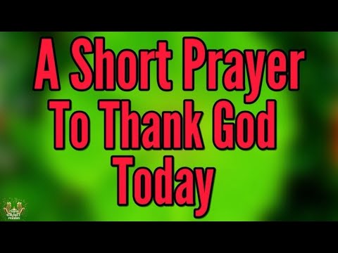 Lord, Thank You for Good Health 🙏 | Powerful Morning Prayer