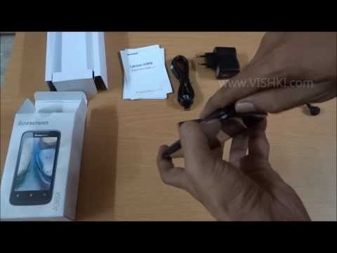 Lenovo A369i Unboxing(non voice) - Newly Launched
