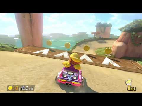 Mario Kart 8 - Flower cup Race 4