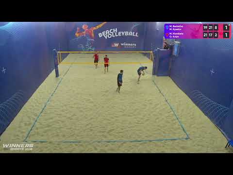 12:50 M. Bedukha / M. Kyselov - M. Horobets / O. Kulyk 20.09.2022 | Winners Beach Volleyball