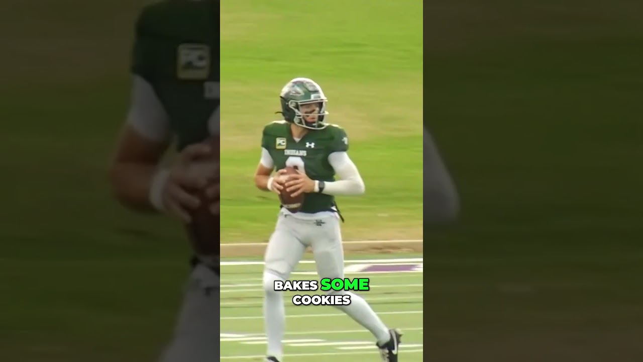 Waxahachie QB Jerry Meyer showed off his rocket arm on this TD pass to Kohen Brown