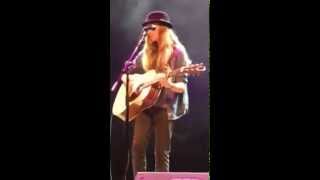 SAWYER FREDERICKS singing new version of "Not My Girl" at MVCC concert in Utica, NY 9/25/15