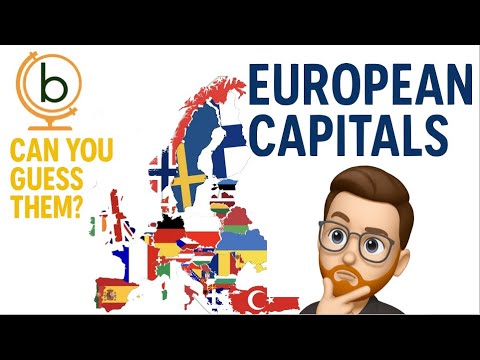 Master European Geography: Learn Countries and Capitals in 5 Minutes!