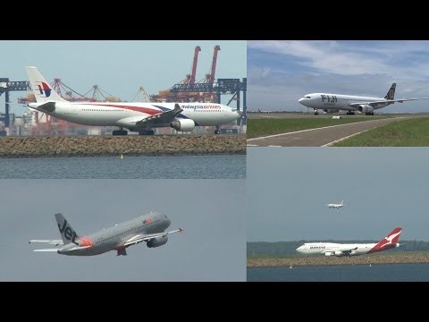 Sydney Airport : QANTAS Virgin Jetstar Fiji Malaysia