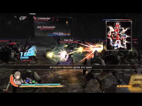 Let's Play! Dynasty Warriors 8 [PART 40] Wei - Battle of Tong Gate