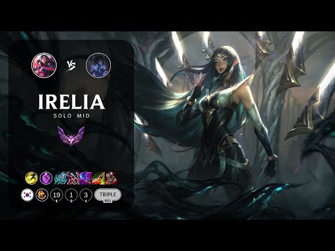Irelia Mid vs Sylas - KR Master Patch 13.19