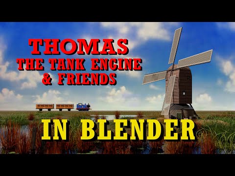 Thomas & Friends Opening Titles Recreation 4K | Blender 3D Animation