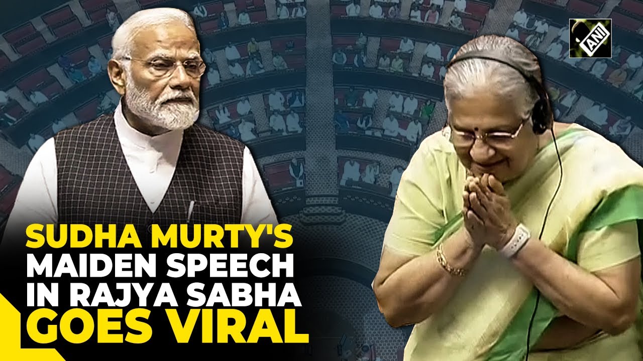 Sudha Murty's maiden Speech in Rajya Sabha Goes Viral, PM Modi Praises Her Views