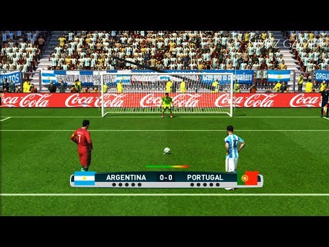 ARGENTINA vs PORTUGAL | Penalty Shootout | PES 2017 Gameplay