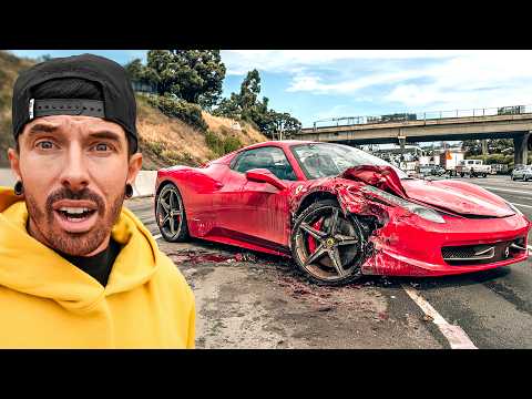 I BOUGHT THE CHEAPEST FERRARI 458 THEN ATTEMPTED TO REBUILD IT IN 7 DAYS