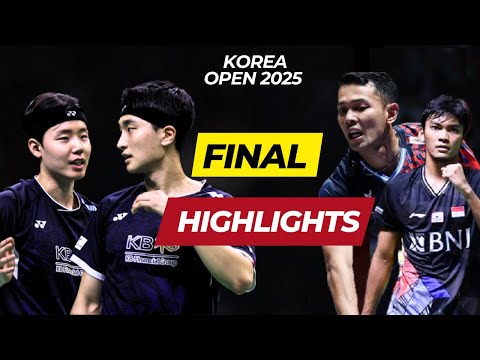 (MD Final) W.H. Kim / J.S. Seo  vs M.S. Fikri / F. Alfian | MD Final Highlights | Korea Open 2025