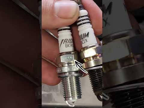 Fake NGK spark plugs? That's what I think, since there's a huge difference in quality between them.