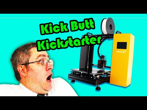 $400 Kickstarter Kywoo3d Tycoon 3D printer Review