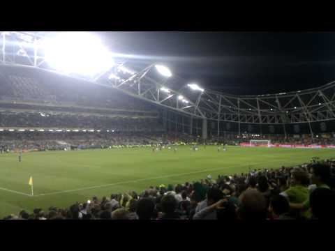 Ireland vs Armenia from the crowd