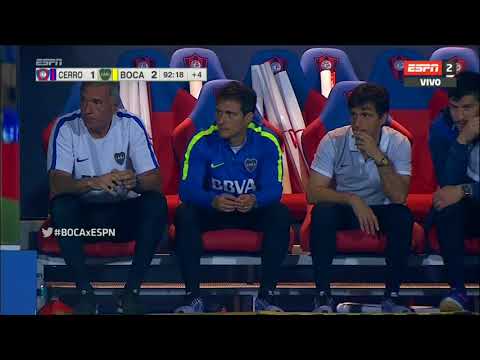 Gol de Maroni (1-2) / Cerro Porteño 1 – 2 Boca Juniors – Amistoso Internacional 2017