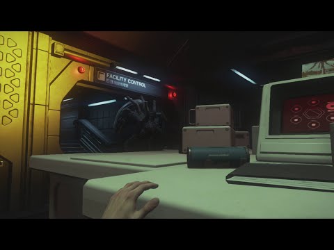 Alien: Isolation (PS4) - Gameplay Walkthrough Part 3: Encounters 1080p HD