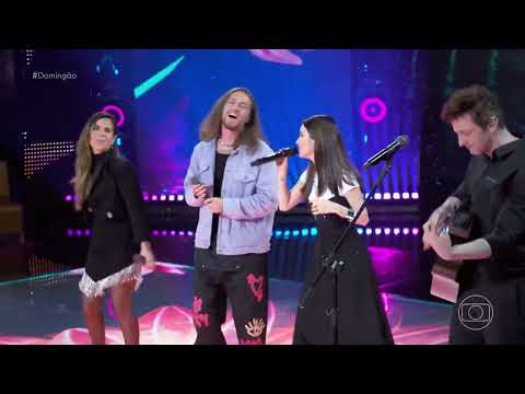 Domingão com Huck: Sandy, Wanessa C, Vitor Kley e Lucas Lima cantam “As Quatro Estações” (28/05/23)