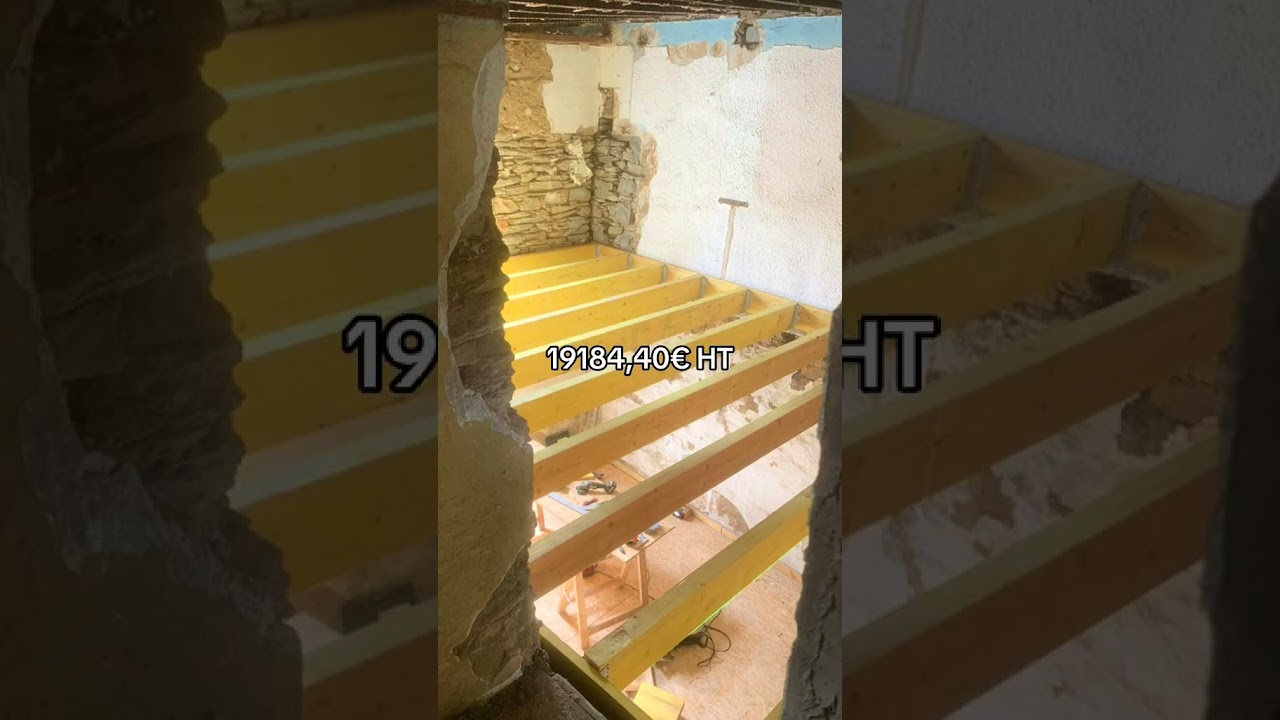 How much does a wooden floor cost? (OSB + Joists)