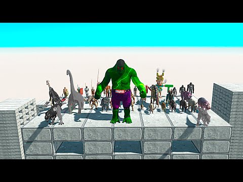 1 vs 1 ALL UNITS COMPETITION - Who'll Win? Animal Revolt Battle Simulator