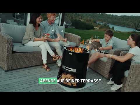 Die NEUHEIT aus Skandinavien - Rauchfreie Feuerschale Senja Pluss!