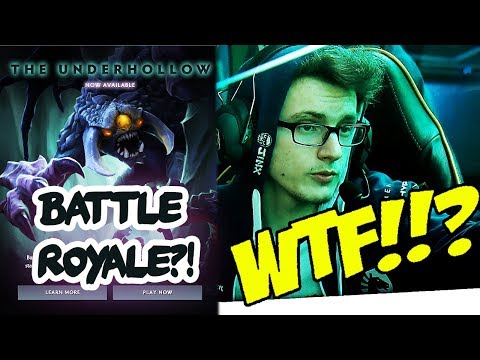 WTF Miracle- playing The Underhollow - New BATTLE ROYALE Custom Game for Dota 2