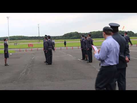 218 Squadron Winning Regional Drill Competition 2014