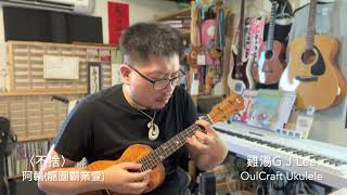 [霹靂] 〈不捨〉(龍圖霸業憶秋年殞命)on烏克麗麗