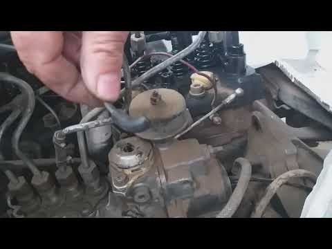 Remove MB180 Injection Pump