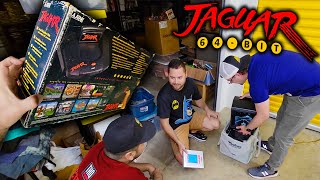 Storage locker FULL of games (BOXED JAGUAR) Bought It
