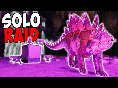 How I SOLO RAIDED An Insane UNDERWATER Base On Astraeos - Ark Small Tribes PVP