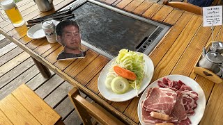 野獣先輩とBBQしにきた