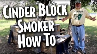 Cinder Block Smoker - Coach&#39;s BBQ