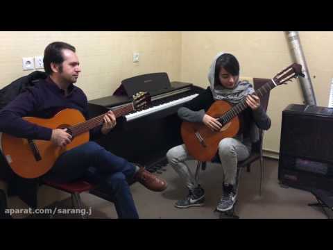 گیتار زنی بسیار زیبا