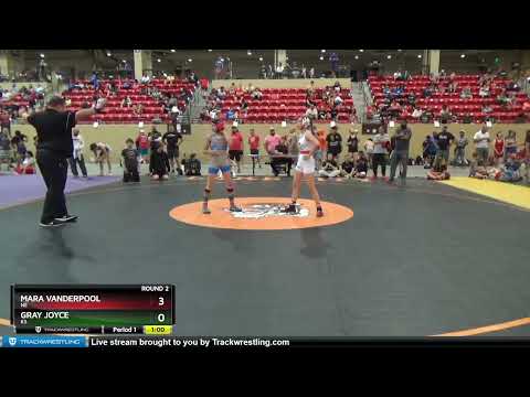 97-100 Lbs Round 2 - Mara Vanderpool, NE Vs Gray Joyce, KS 1741