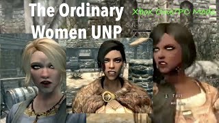 Skyrim SE Xbox One/PC Mods|The Ordinary Women UNP