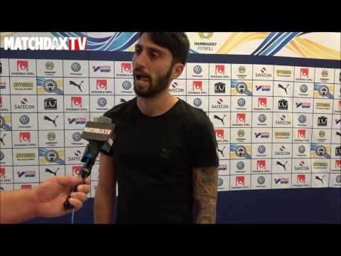 Nahir Besara om målet. Hammarby och Turkiet