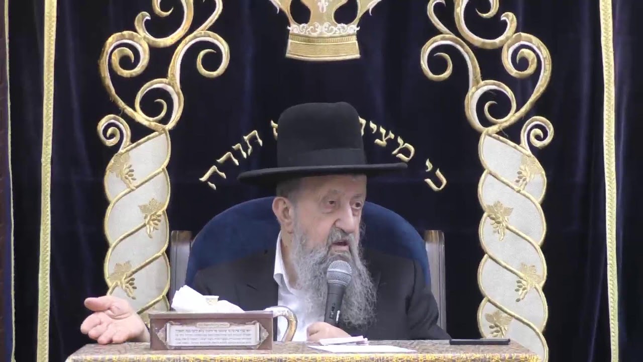 הרב בן ציון מוצפי • באר יעקב שידור חי • בית הכנסת ברקת