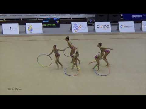 Montemar alevín, Cto. de España Conjuntos Valladolid 2017