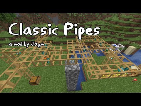 Classic Pipes! - Minecraft mod tutorial/showcase