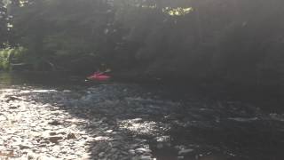 preview picture of video 'Kayak Ambleve Ardennes'