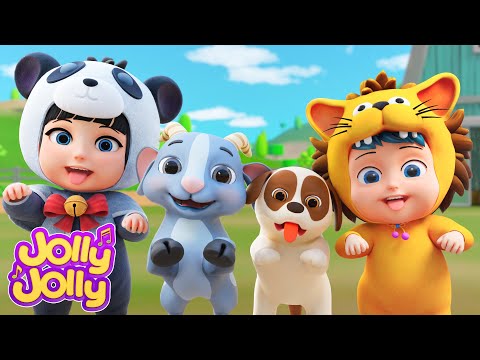 Bingo | Farm Animal Series Compilation + More Jolly Jolly Kids Songs & Nursery Rhymes