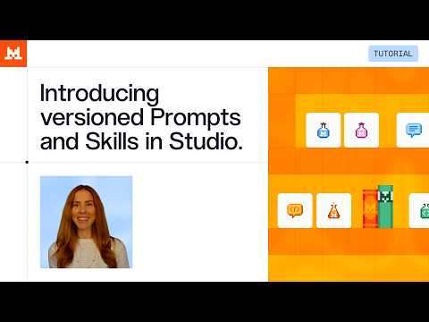 Video Thumbnail: Introducing versioned prompts and skills in Studio