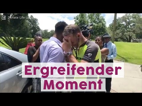 Vater hört den Herzschlag seiner verstorbenen Tochter