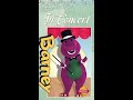 Barney The Backyard Gang Barney In Concert 1995 Version 1998 VHS Paramount Print