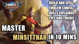 Master Minsitthar in 10 Minutes | Mobile Legends Bang Bang
